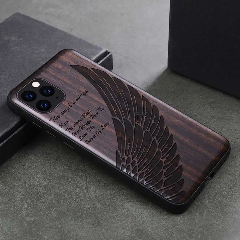 Boogic для iPhone 11 чехол iPhone 11 Pro черное дерево чехол для iPhone 11 Pro Max защитный чехол