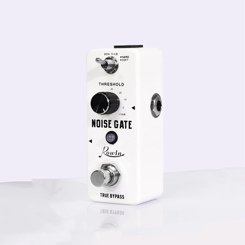 Rowin Шум ворота снижение подавитель гитарная педаль 2 режимами Алюминий сплава