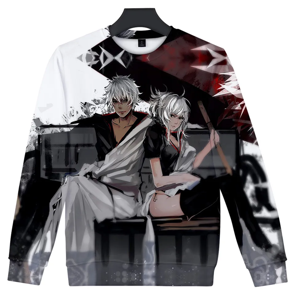 Толстовки в стиле аниме Gintama искусственный костюм свитшот для Хэллоуина