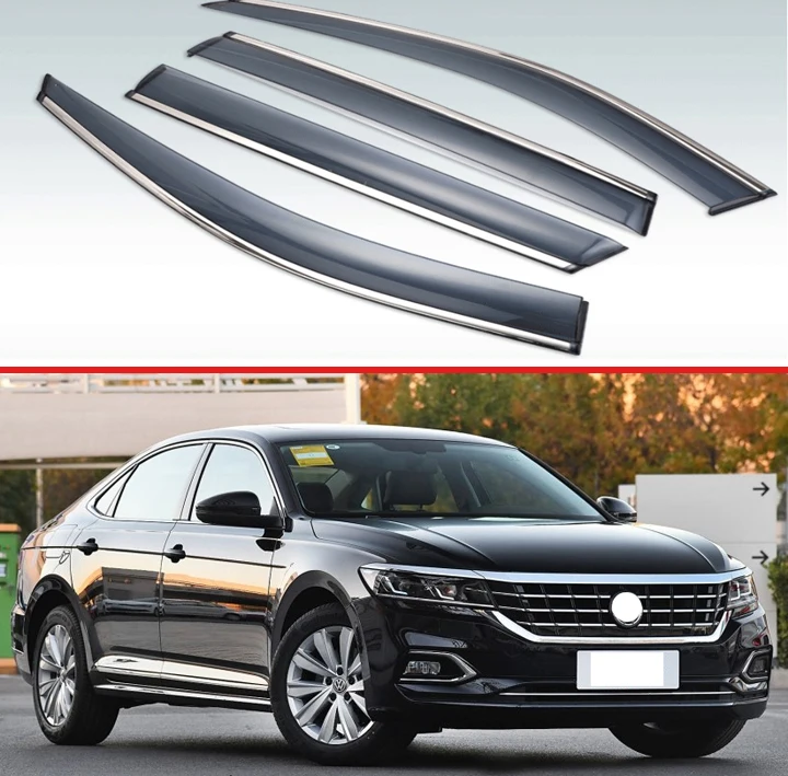 

4 шт., защитный козырек для Volkswagen Passat 2019