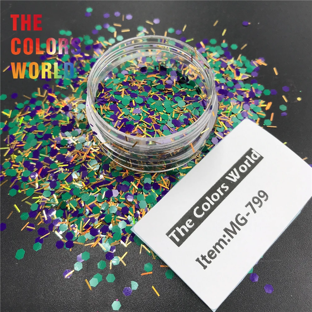 Микс для карнавала Марди Гра украшения ногтей с блестками из смолы вечерние