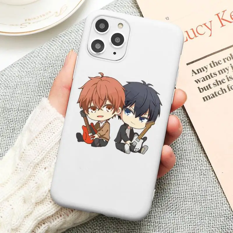 japan given anime fitted music gay phone case for iphone 12 mini 11 pro max x xr xs 8 7 6s plus candy white silicone cases free global shipping