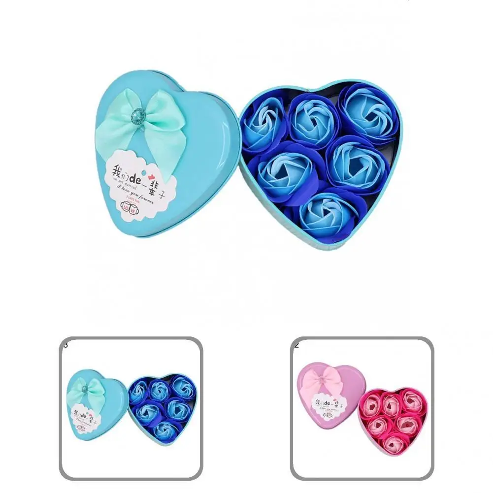 

Enjoyable Eye-catching Easy to Use Soap Flower Gift Box for Valentine's Day