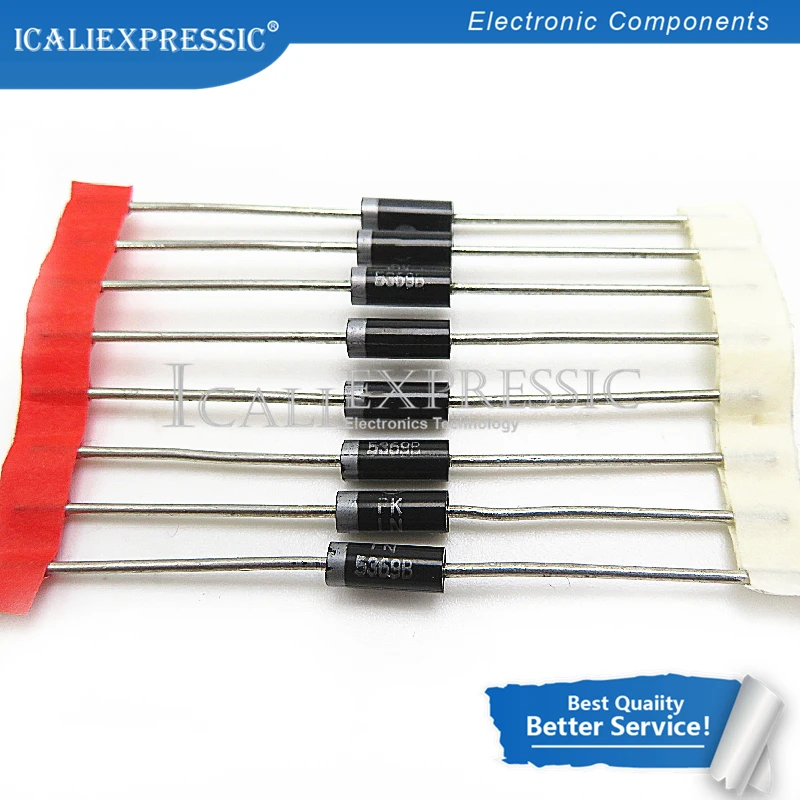 

50PCS 1N5369B IN5369B IN5369 DO-15 Zener diode 51V 5W In Stock