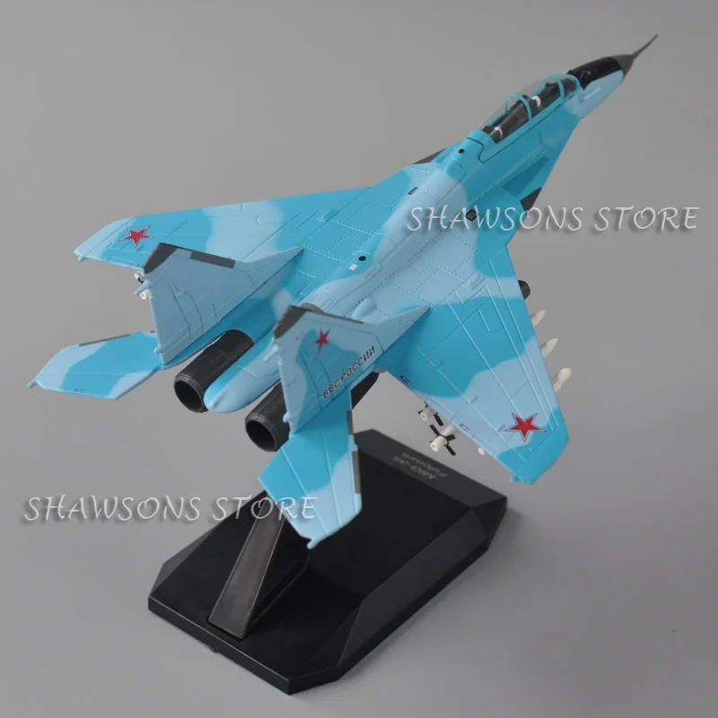 Масштаб 1:100 литая военная модель игрушки MIG 35 реактивный истребитель самолет