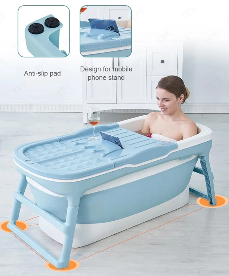 Портативная ванна для взрослых пластиковая отдельно стоящая Детская детей