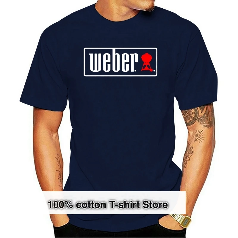 

Мужские уличные Топы Weber с угольным грилем и круглым вырезом для барбекю