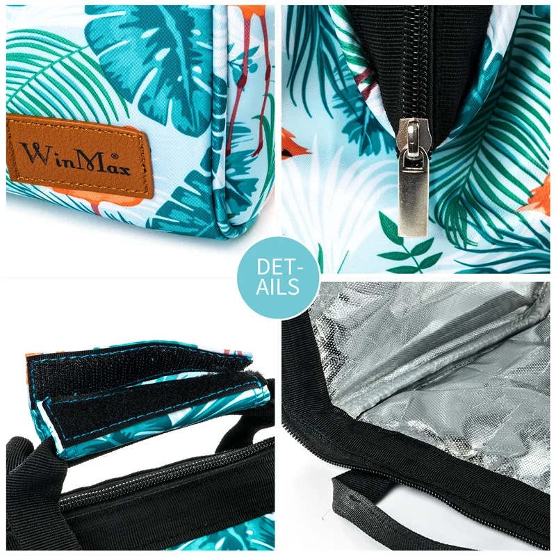 Winmax брендовый женский новый модный контейнер для еды Термоизолированный