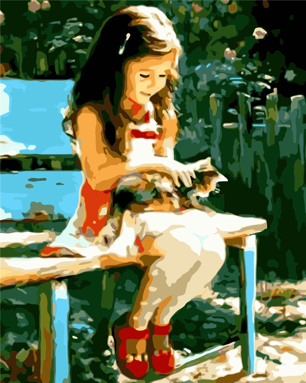 

Картина по номерам на холсте, без рамки, 40 х50 см