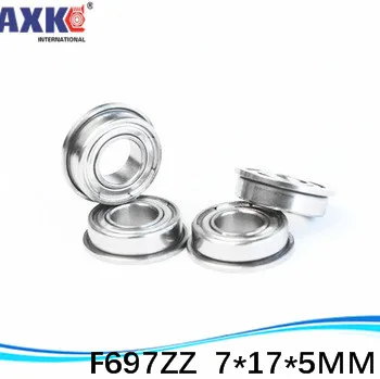 

F697 F697-ZZ F697ZZ F697-2Z F697Z zz z 2z F619/7ZZ Flanged Flange Deep Groove Ball Bearings High Quality 7*17*19*5*1.2 mm