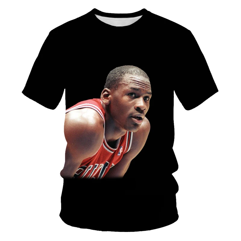 

Summer theme new men's 3DT shirt basketball sports series 3D printing pattern Harajuku tide brand men's plus size T-shirt