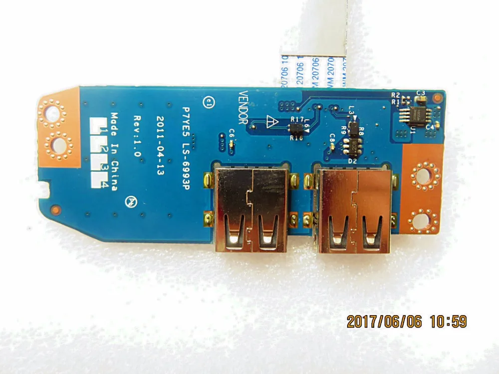 Новый оригинальный для ACER AS7560 7560G 7560 7750 7580 usb доска LS-6993P | Компьютеры и офис