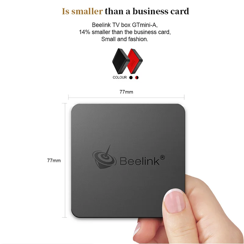 Beelink GT Mini-Smart TV Box Android 8 1 Amlogic S905X2 2 4G голосовой пульт Netflix 4K HDMI 5 8G WiFi 1000 Мбит/с