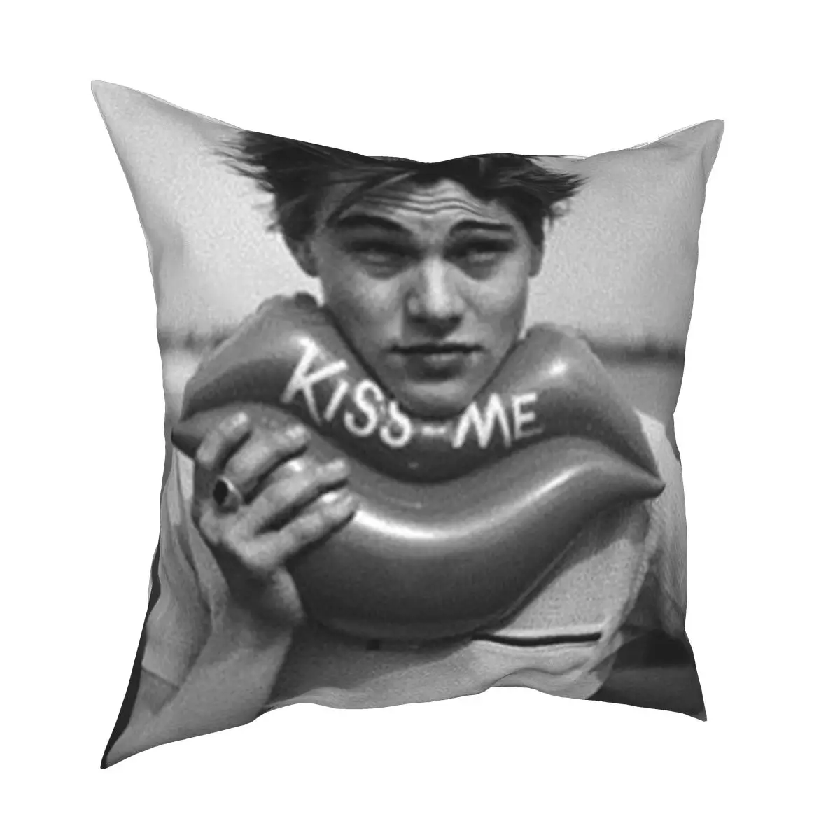 

Young Leonardo Dicaprio Pillowcase Soft Polyester Cushion Cover Decoration Pillow Case Cover Home Square 45*45cm