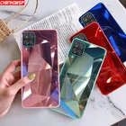 Глянцевый бриллиантовый мягкий чехол для Samsung Galaxy A12 A02S A32 A42 A52 A72 A21S A51 A71 A01 A11 A31 A41 M31 S20 FE S21 S30, ультра-чехол