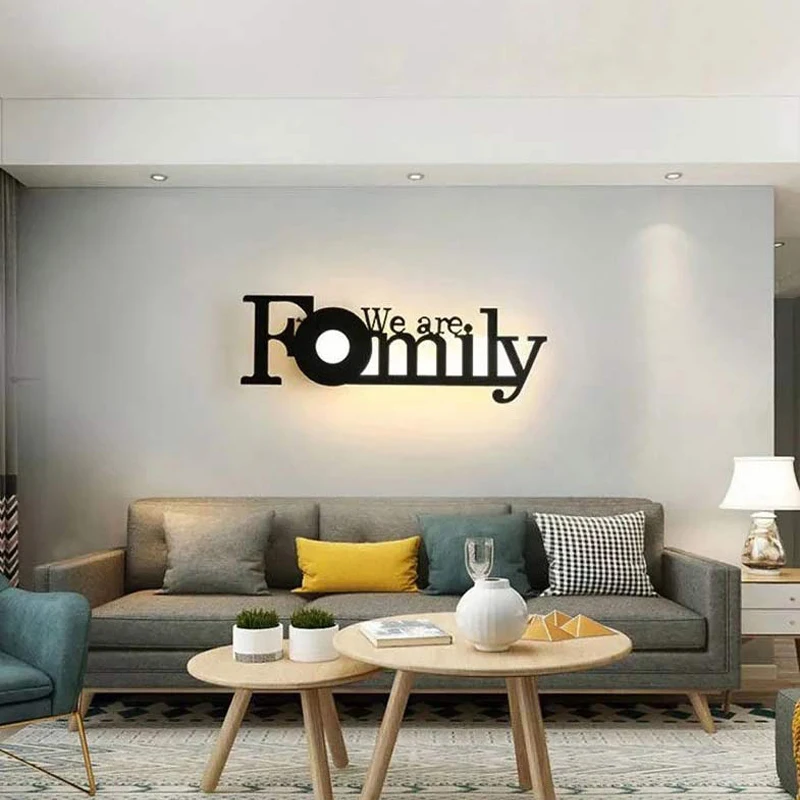 

Modern LED Wall Lamp Nordic Living Room Background Wall Light Simple Bedroom Bedside Lamps Creative Home Staircase led Lighting
