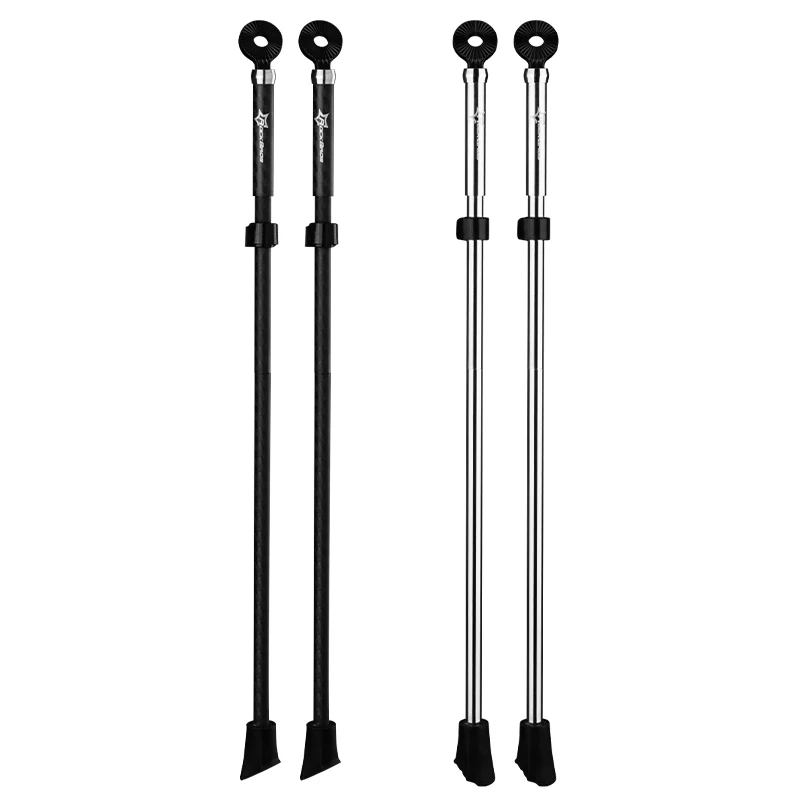 ROCKBROS MTB Road Adjustable Bicycle Kickstand Carbon Parking Racks Mountain Antiskid Stand Foot Support Accessories | Спорт и