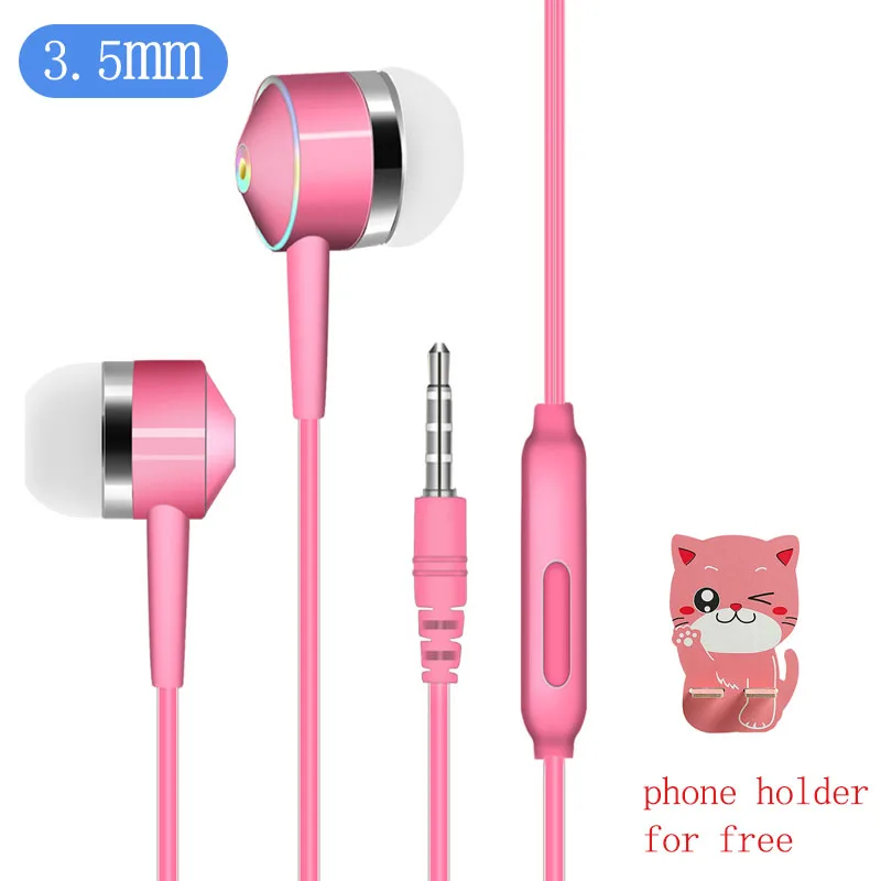 Стерео наушники-вкладыши Hi-Fi с басами проводные наушники 3 5 мм металлические