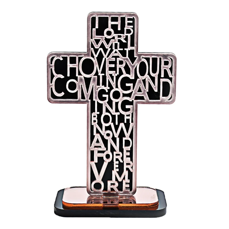 Акриловое религиозное Писание Крест Христа католическая Библия молитва