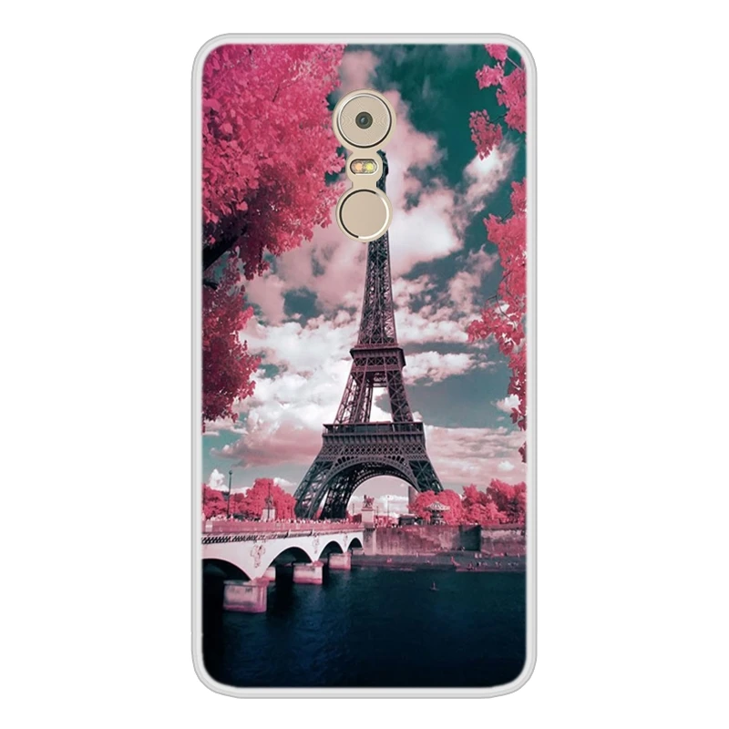 Case For Lenovo K6 Note Soft Silicone TPU Chic Pattern Printing Phone Cover Cases In Stock |