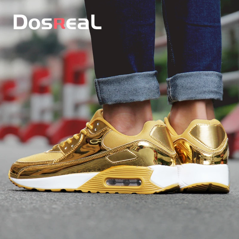 Женские кроссовки на платформе Dosreal, весенние, дышащие, сетчатые, с воздушной подушкой