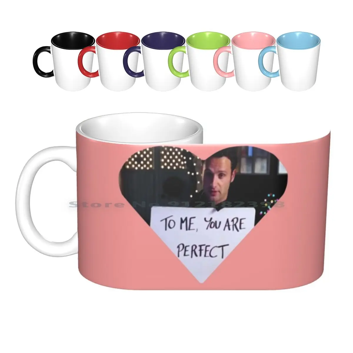 

Для меня, вы идеальные керамические кружки, кофейные чашки, кружка для молока и чая, любовь, на самом деле, Mark Juliet, эндрюль, Линкольн для меня, ...