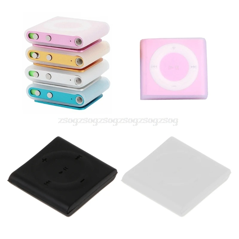 Прозрачный MP3 Чехол для iPod 4 6 7 мягкий силиконовый защитный чехол для кожи чехол Au13 19 Droship