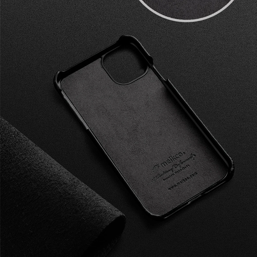 

2020 new Cowhide phone case for iphone 12 pro max 12 mini phone cases for iphone 12 pro Pure color shockproof protective sleeve