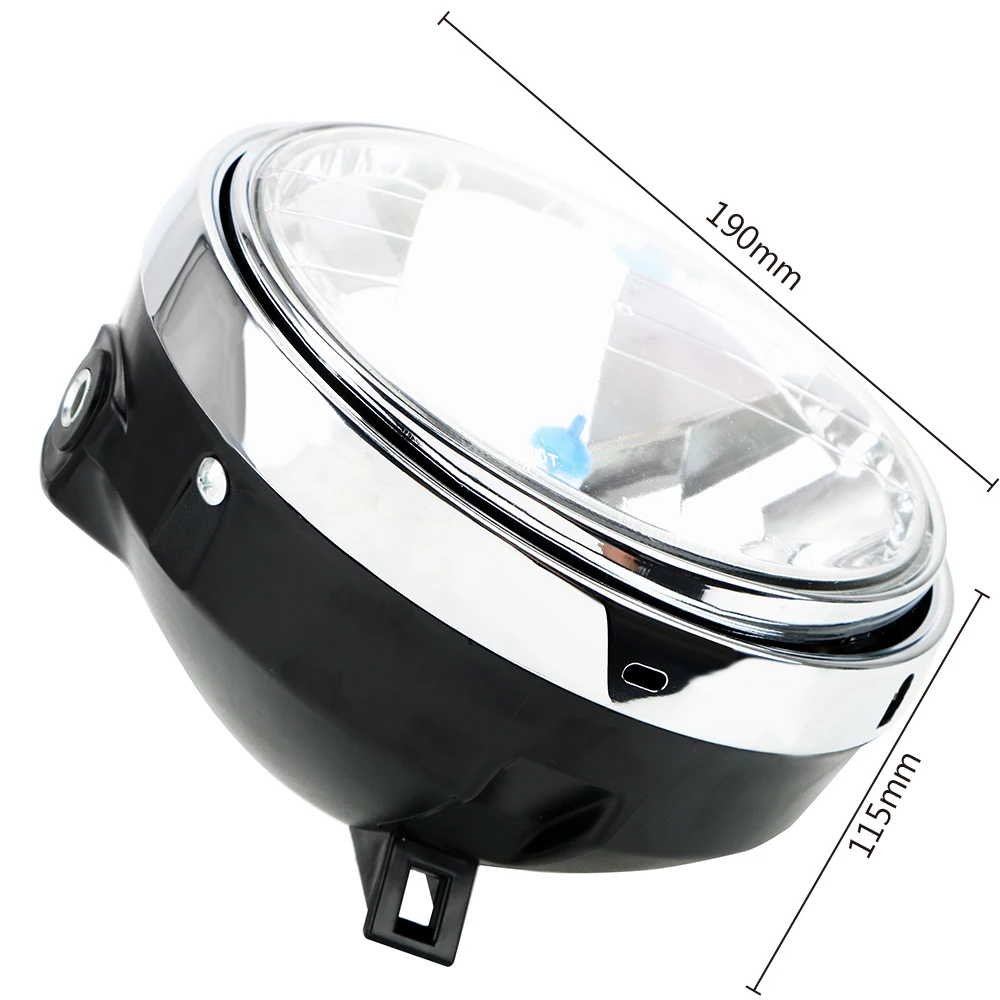 YOSOLO Motorcycle Halogen Headlight Headlamp Assembly 12V Head Light Lamps for Honda Hornet 600 900 CB400 Moto Accessories |