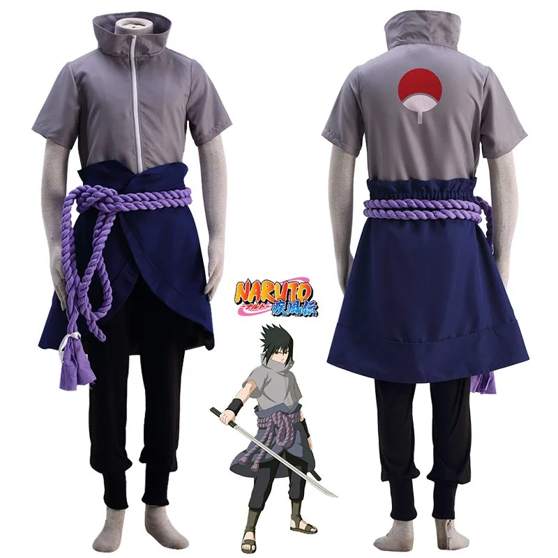 

Anime Sasuke Uchiha Cosplay Costume Ninja Sasuke Wig