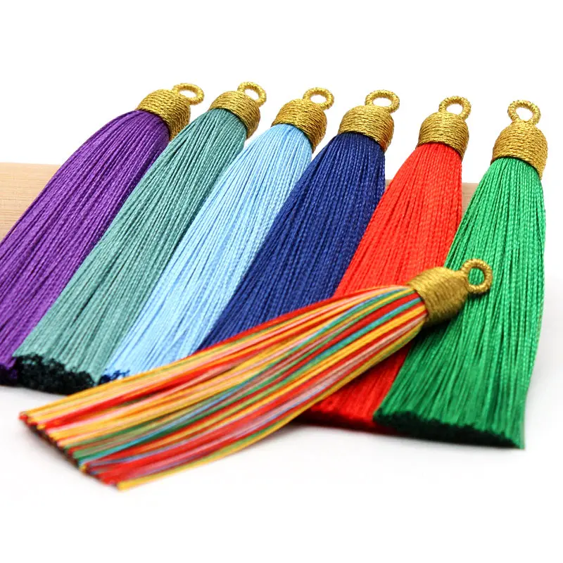 Ювелирные изделия с бахромой из полиэстера 5 шт. 85 мм декоративный веер подвеска