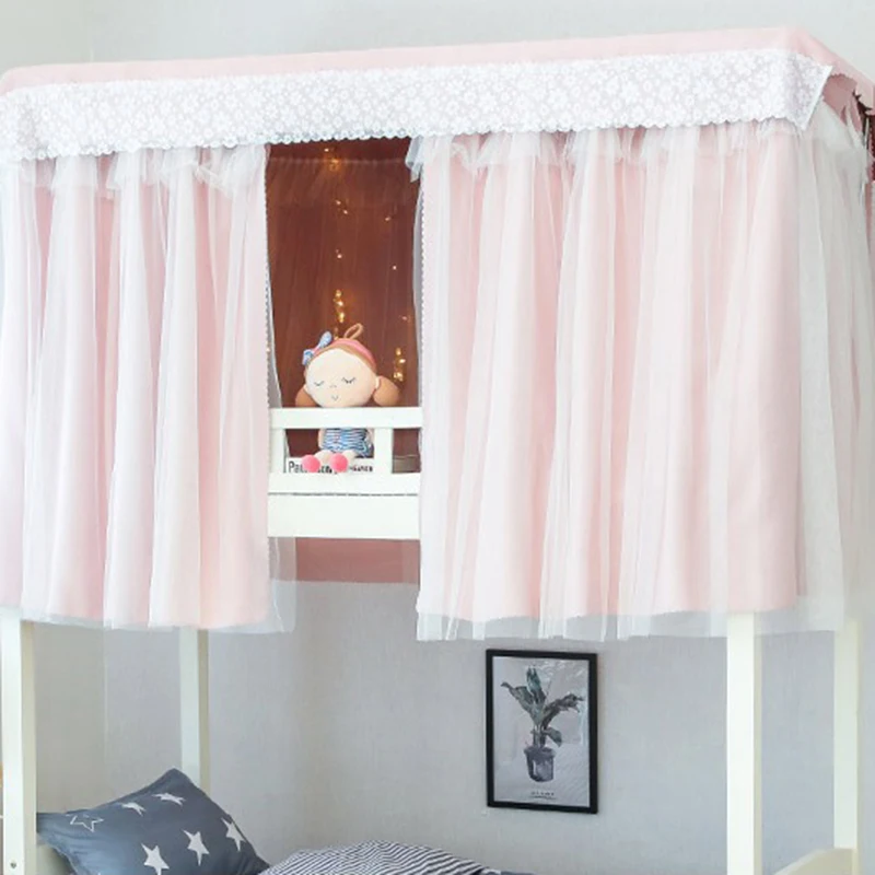 Creen Mosquito Nets Young Girls Bed Curtains Student Dormitory Bedroom Upper Floor Repellent Tent | Дом и сад