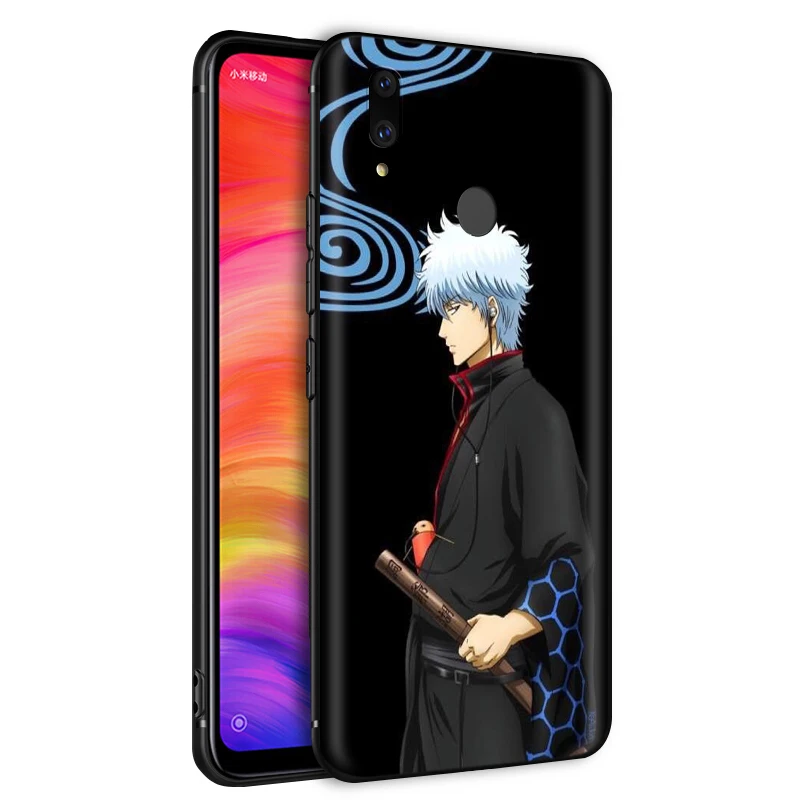 Чехол гинтоки Саката гинтама для Xiaomi Redmi Note 4 4x 4a 5 5a 6 8 8A MI 9 9s 10 8T K30 Pro Max Lite Plus |