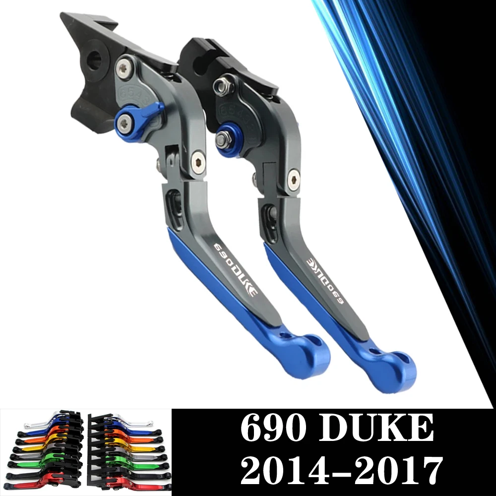 

Для KTM 690 DUKE SMC SMCR 2014 2015 2016 2017 14 15 16 17 CNC мотоциклетные регулируемые рычаги тормоза сцепления складные рычаги