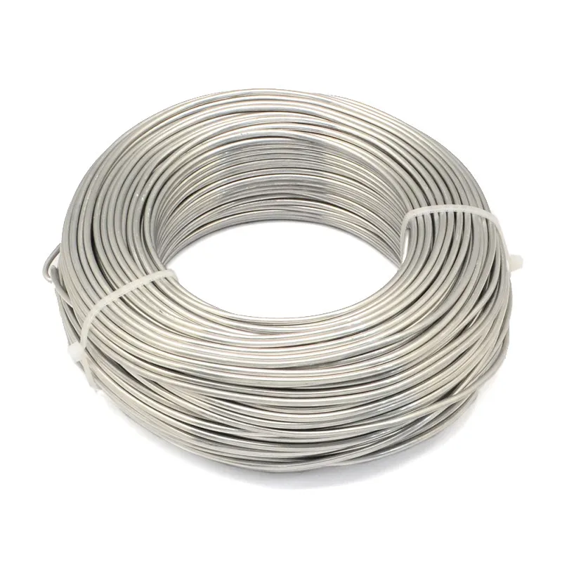 LightGrey 500g 0,8/1/1,5/2/3/3,5/4/5/6 мм алюминиевая проволока ювелирных изделий для ювелирных украшений Hand-Made ремесла F60 - Цвет: LightGrey