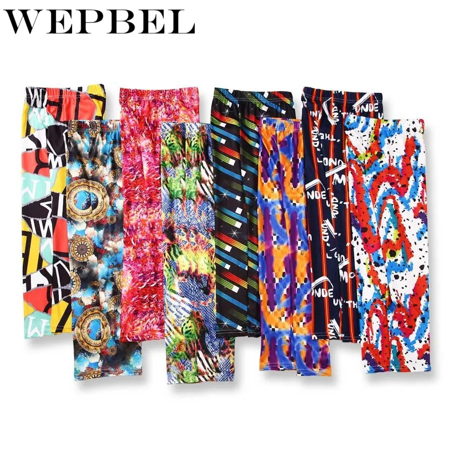 WEPBEL/леггинсы для девочек одежда маленьких камуфляжные узкие брюки Мягкие