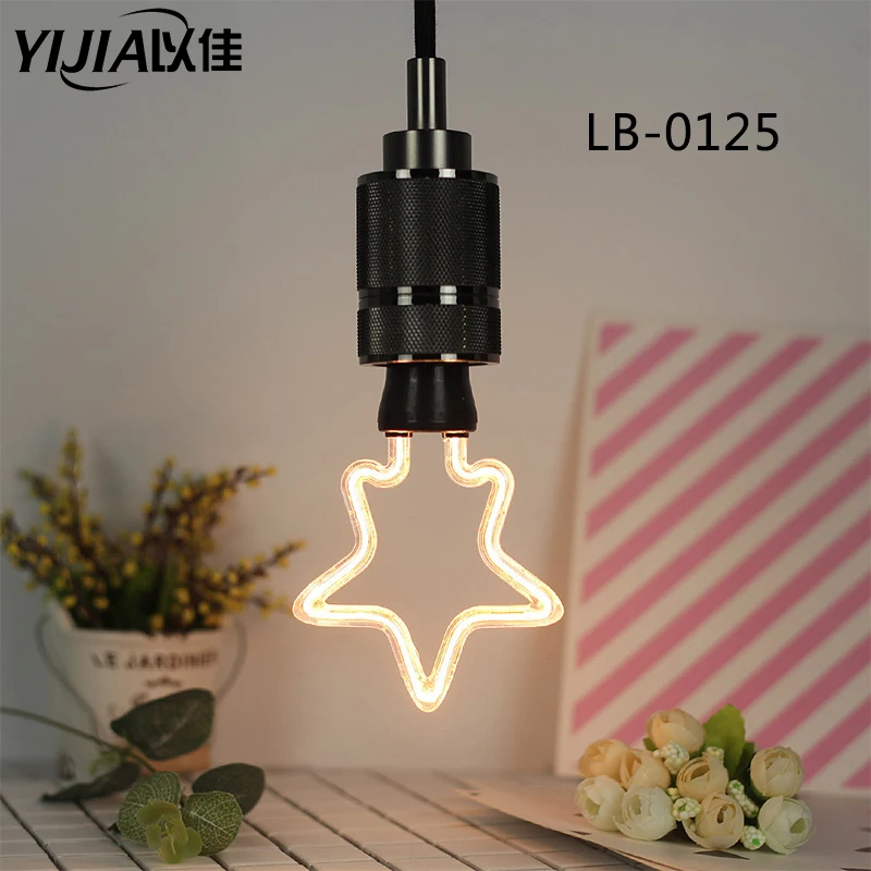 Винтажный светильник Эдисона Светодиодная лампа e27 e14 220v 1 8 w 4w Рождественский