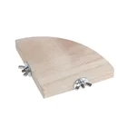 Pet попугай деревянная платформа стойки игрушка Жердочки для Хомяков клетки для птиц новая