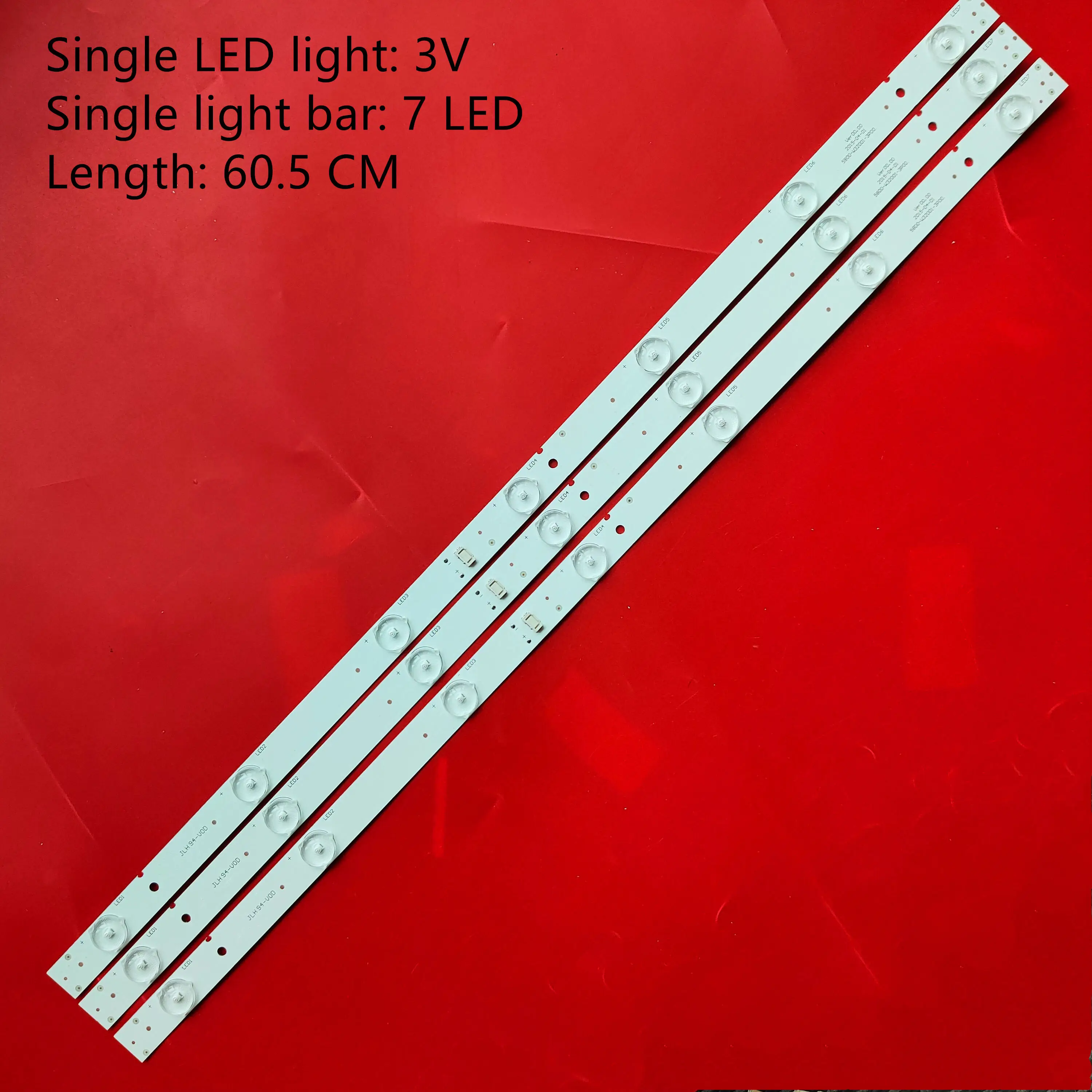 3 шт./лот для SKYWORTH 32E3000 осветительная полоса 5800 W32001 3P00 05 20024A 04A фары общего