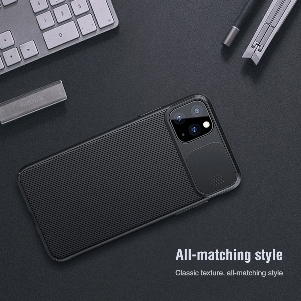 Для iPhone 11 Pro Max чехол Nillkin CamShield слайд-камера защитный чехол для iPhone 11 Pro Защита объектива конфиденциальность чехол s
