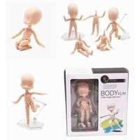 body kun body chan boy girl cute ver ferrite movable body feminino he she pvc action figure archetype doll model 14cm