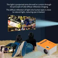 Phone Projector LED Mini Projector WiFi Bluetooth Projectors 1.8-inch Screen Home LCD Portable Theater 1080P