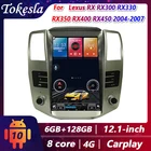 Автомагнитола для Lexus RX RX300RX330RX350RX400RX450, стереоприемник под управлением Android, мультимедийный Dvd-видеоплеер, типоразмер 2 Din