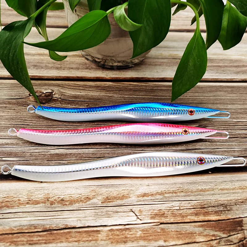 

OBSESSION Luminous Metal Jigging Lure 150g Fast fall Lead Bait Speed Artificial Bait jigs lure Bass Deep Sea Fishing Lure Tackle