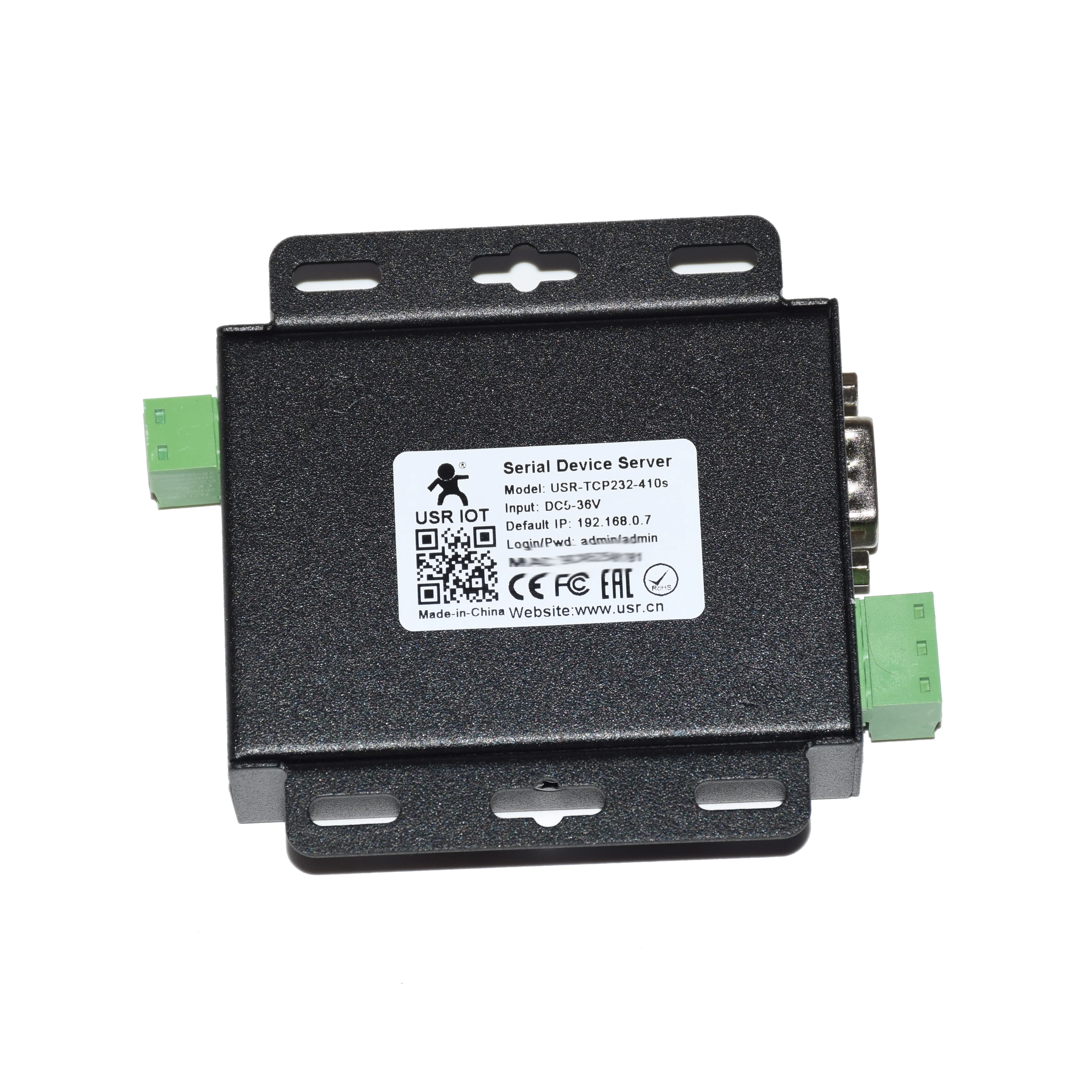 USR TCP232 410s RS232 RS485 серийный к TCP/IP модуля преобразователя с DHCP/DNS Бесплатная