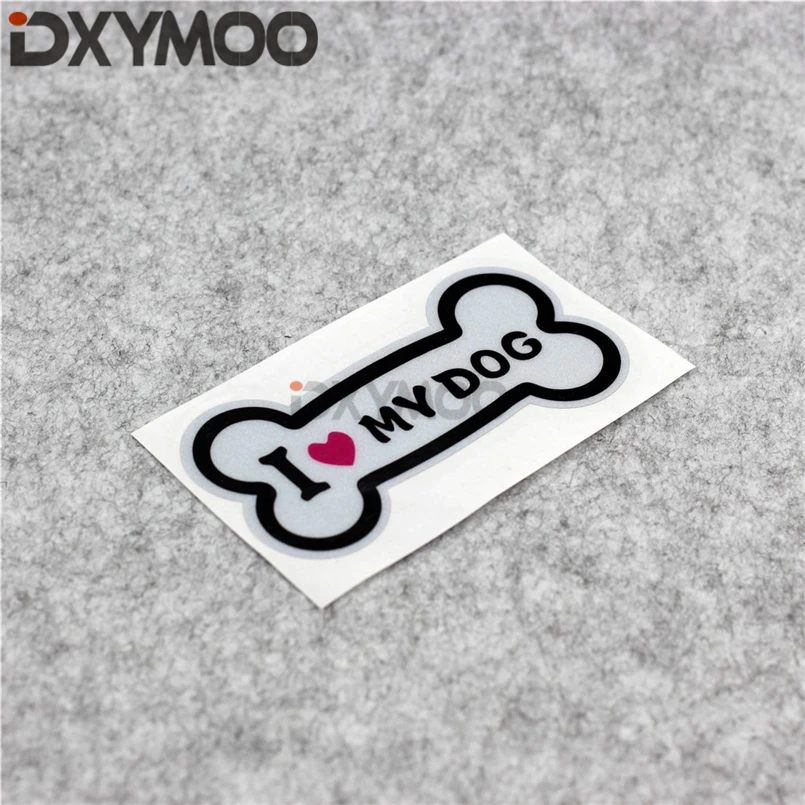 Наклейки на автомобиль с надписью I LOVE MY Dog 3 м|Наклейки автомобиль| |