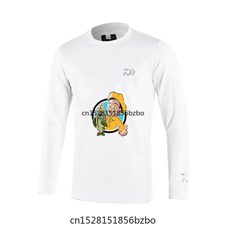

2020 Daiwa Fishing Shirt Long Sleeve Quick Dry Top Tee Anti UV Breathable Fishing Clothes Outdoor Sport Clothing Camisas Pesca