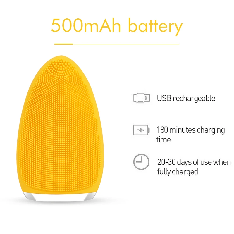 Goede Newdermo Ultrasone Elektrische Gezichtsreiniging Gezicht Wassen Borstel Huid Comedondrukker Pore Cleaner Massage Usb Oplaadbare