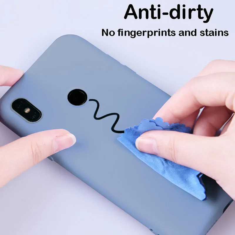 Мягкая накладка из жидкого силикона чехол для Samsung Galaxy S8 S9 S10 плюс S10e Note 8 9 A30 A50 A70 A80