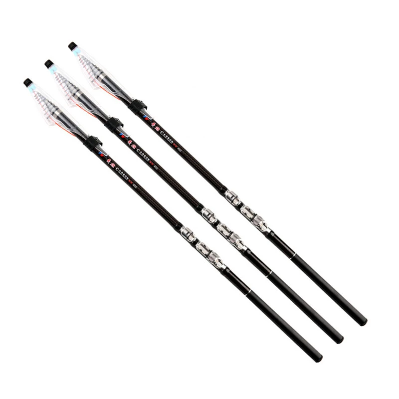 Телескопическая карбоновая удочка для дальнего заброса 2 7 м 3 6 4 5 | Удочки